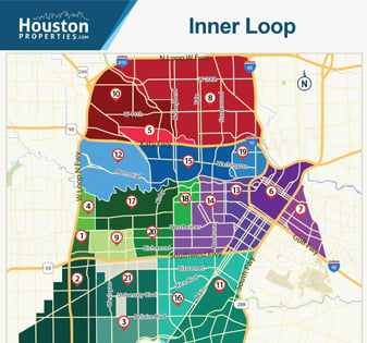 2020 Update: Houston Neighborhoods | Houston Map, Real Estate, Homes